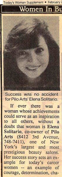 Pilo Arts Day Spa & Salon featured in Today's Woman Magazine Article - Achievements That Serve As Inspiration