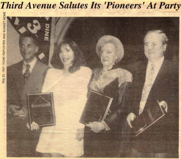 Pilo Arts Day Spa & Salon featured in The Home Reporter Newspaper Article - Third Avenue Salutes Its Pioneers At Party