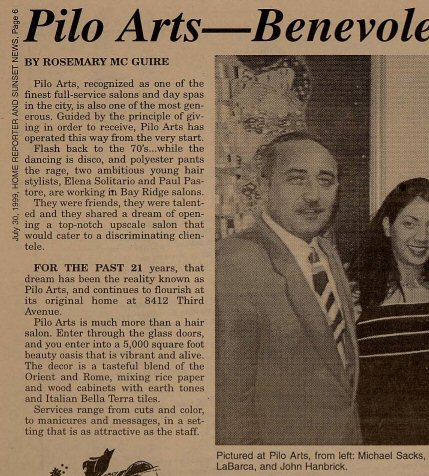 Pilo Arts Day Spa & Salon featured in The Home Reporter Newspaper Article - Pilo Arts Benevolence & Beauty