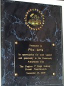 Pilo Arts Day Spa & Salon Award - Region 7 High School Community Awareness