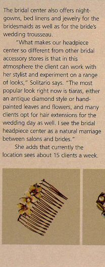 Pilo Arts Day Spa & Salon featured in Salon News Magazine Article - A Marriage Of Convenience