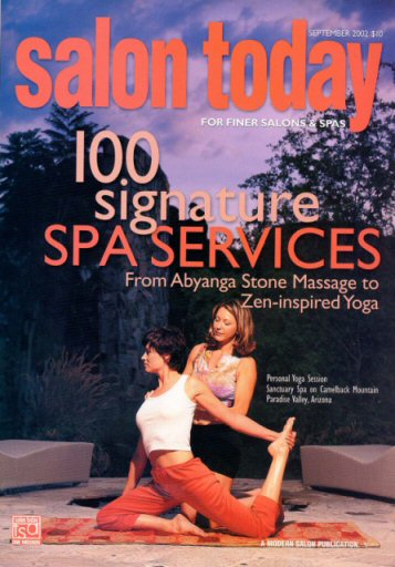 Pilo Arts Day Spa & Salon featured in Salon Today Magazine Article - To The Point