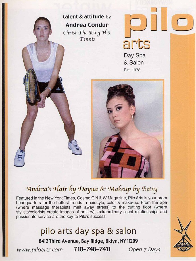 Pilo Arts Day Spa & Salon featured in New York City Girl Magazine Article - Talent & Attitude