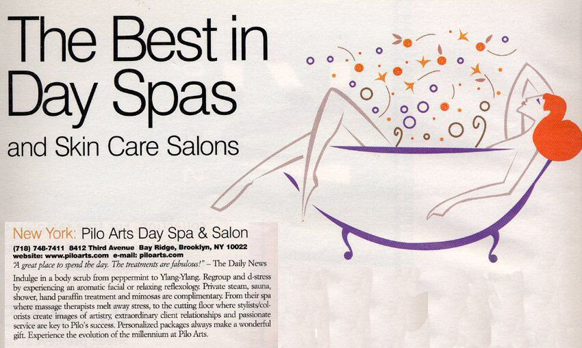 Pilo Arts Day Spa & Salon featured in W Magazine Article - The Best In Day Spas